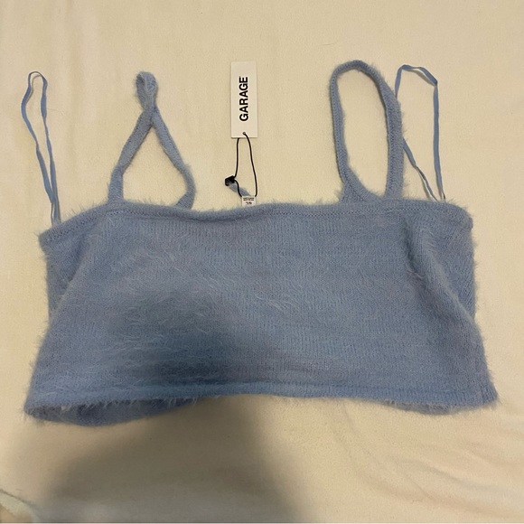 Garage fuzzy going out tops size large women's - Picture 8 of 10